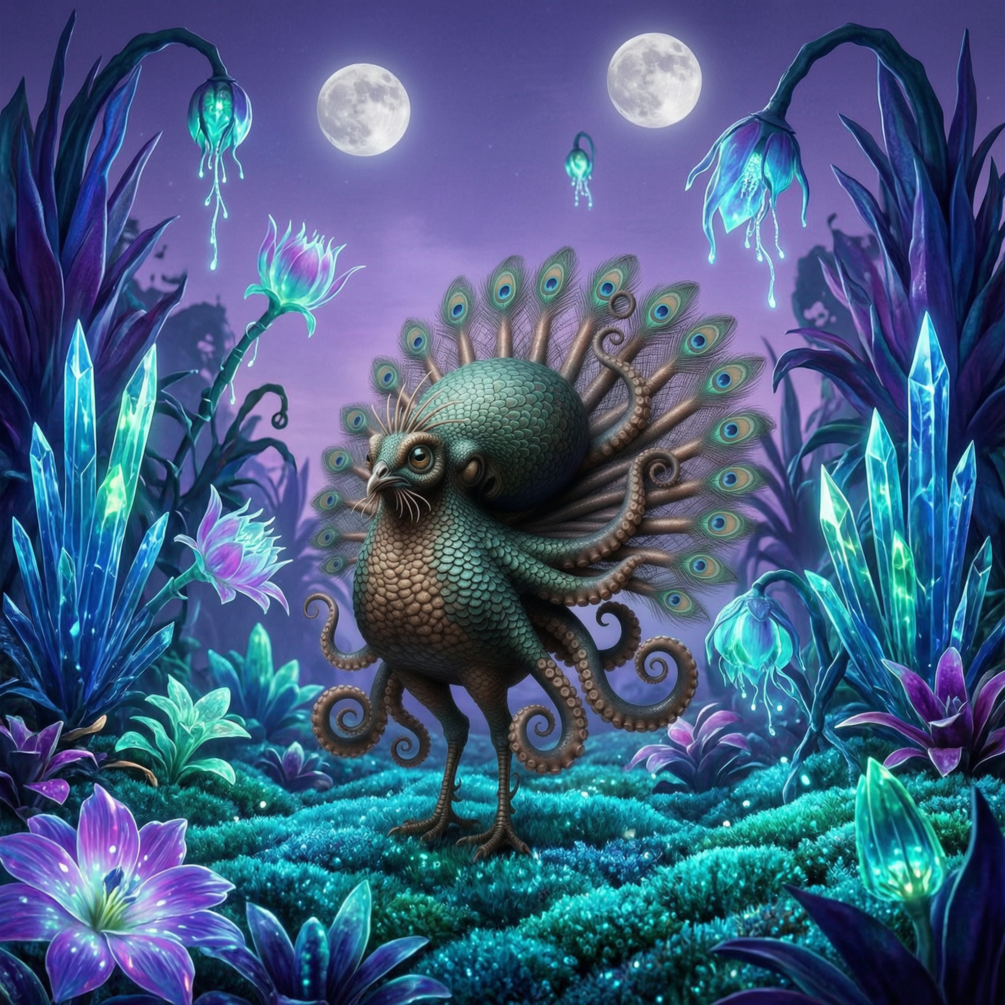 Hybrid #5 — Alien Garden
