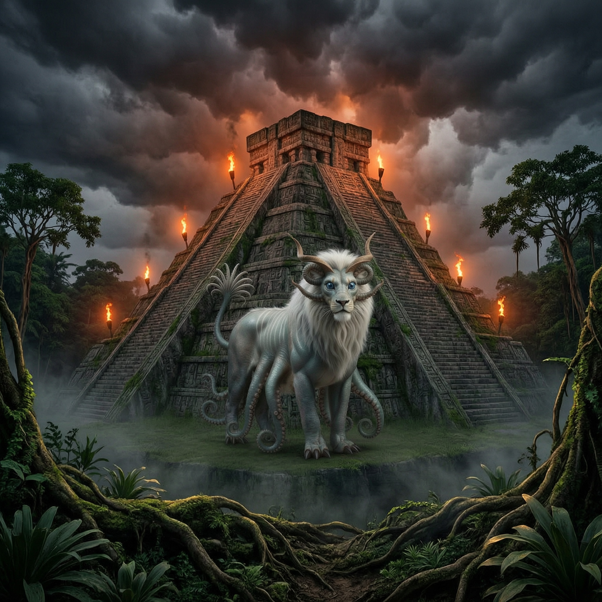 Hybrid #4 — Mayan Pyramid