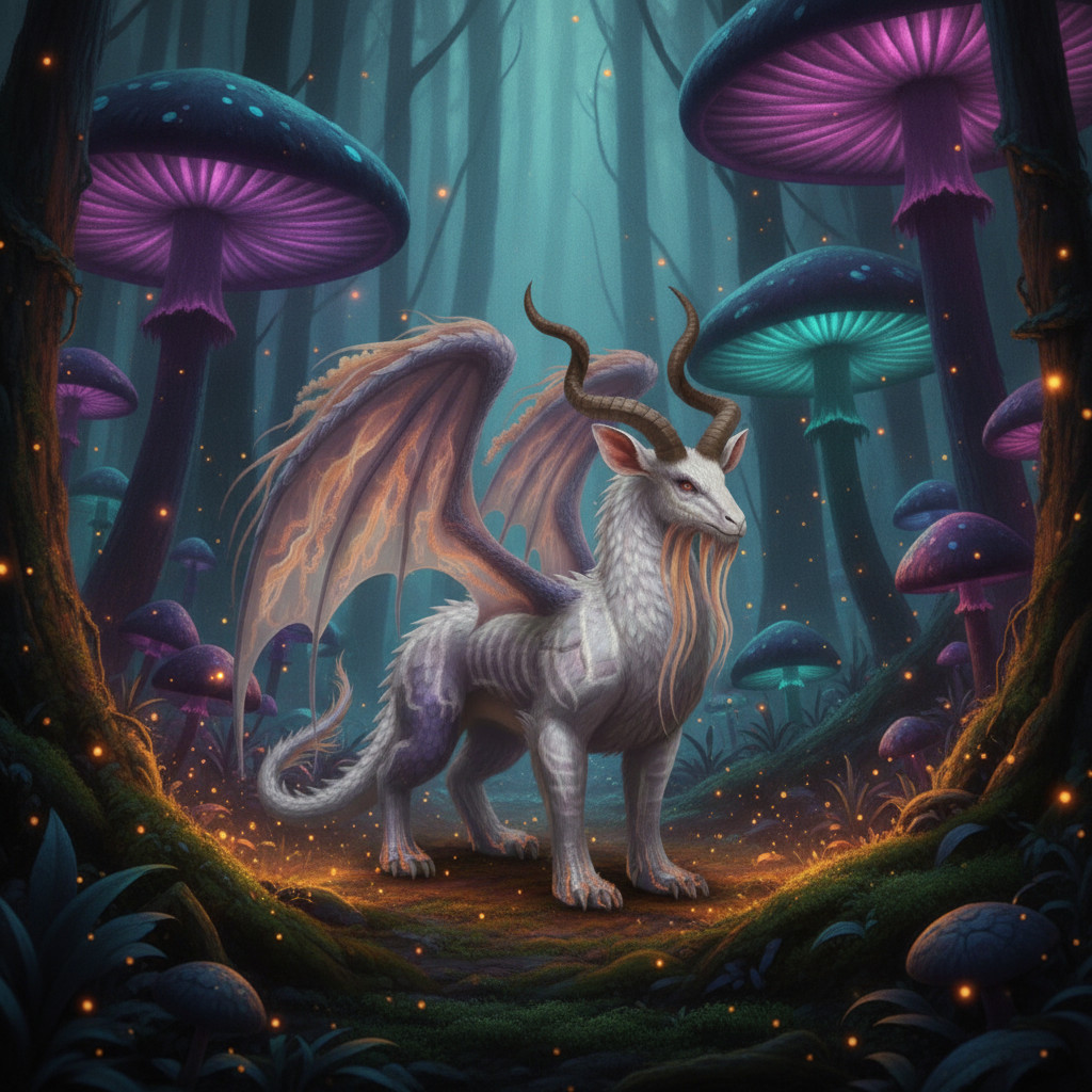 Hybrid #555 — Mushroom Fantasy