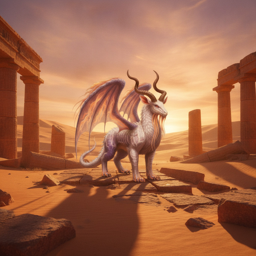 Hybrid #555 — Desert Ruins