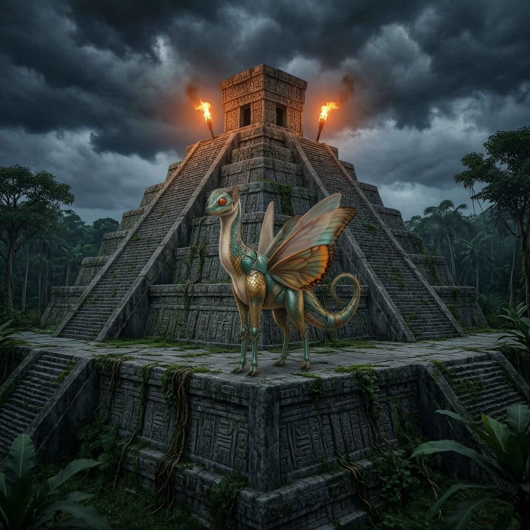 Hybrid #328 — Mayan Pyramid