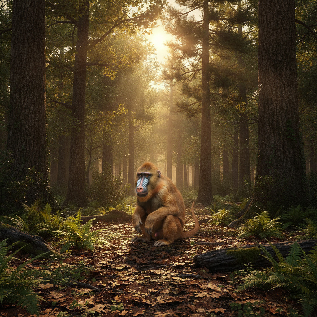 Baboon Dragon — Cinematic Forest