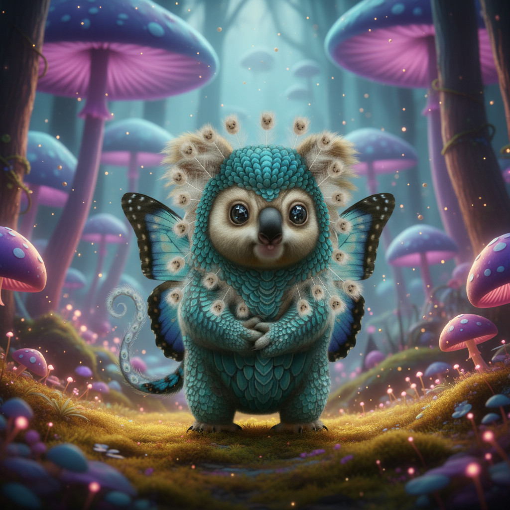 Hybrid #177 — Mushroom Fantasy