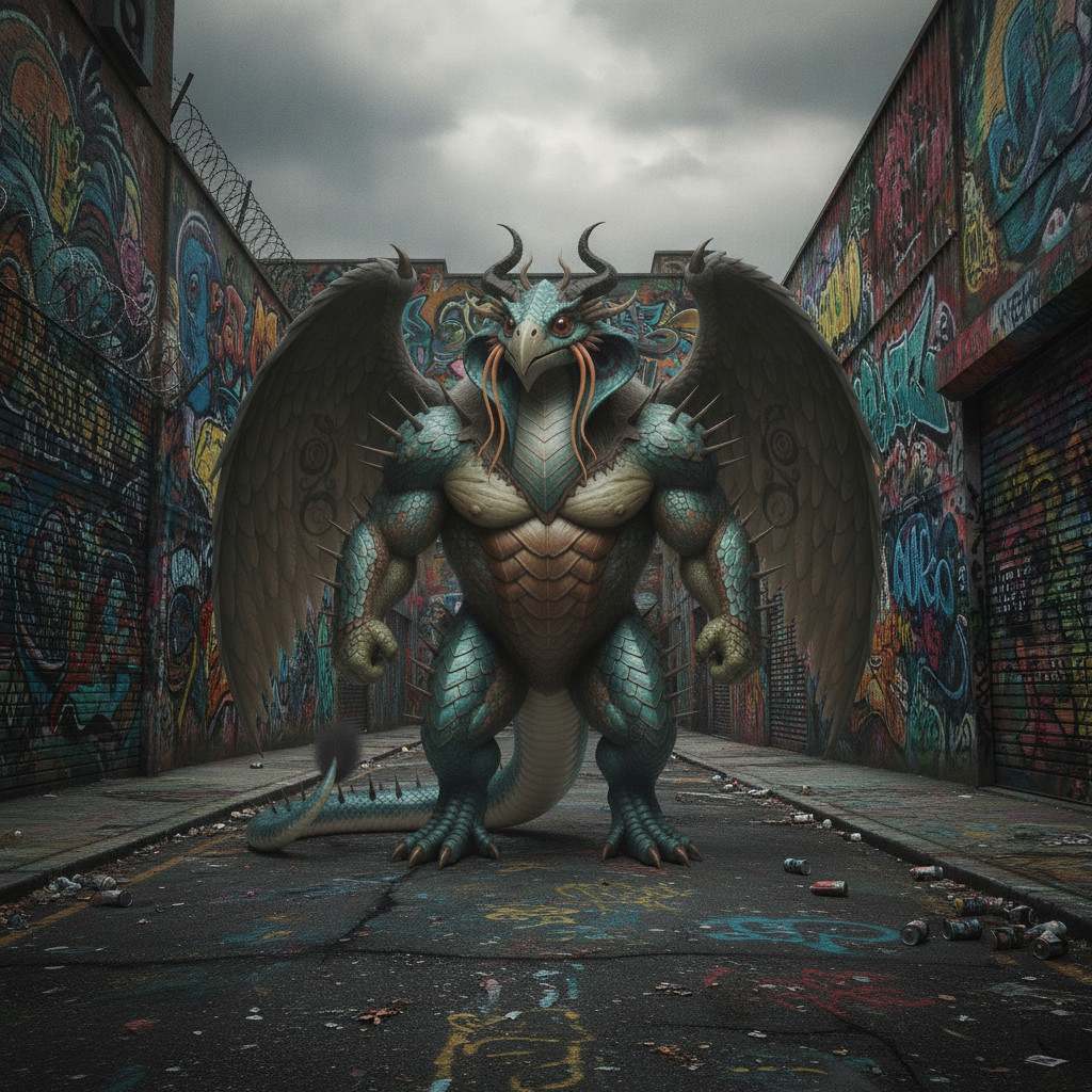 Hybrid #610 — Graffiti Street