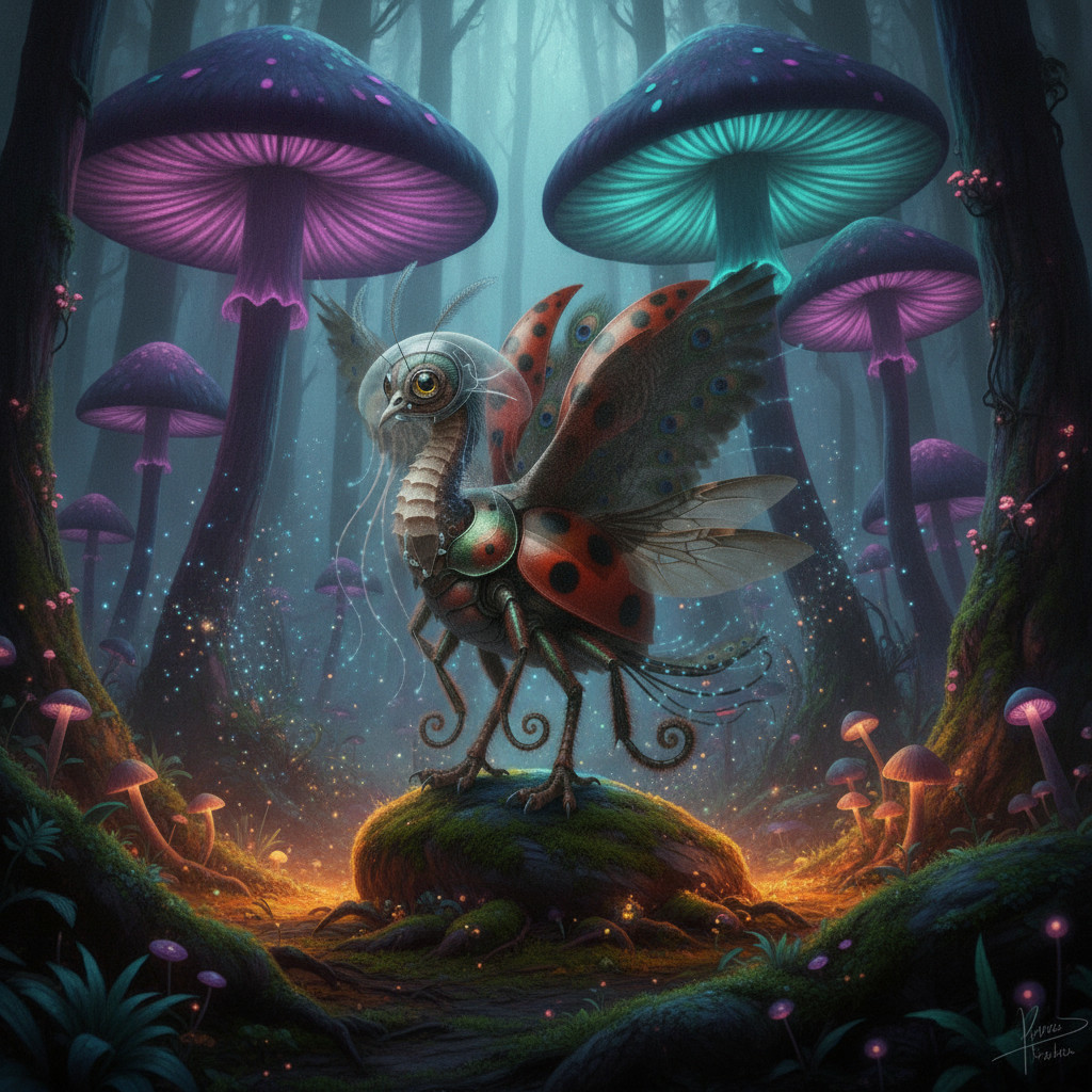 Hybrid #117 — Mushroom Fantasy