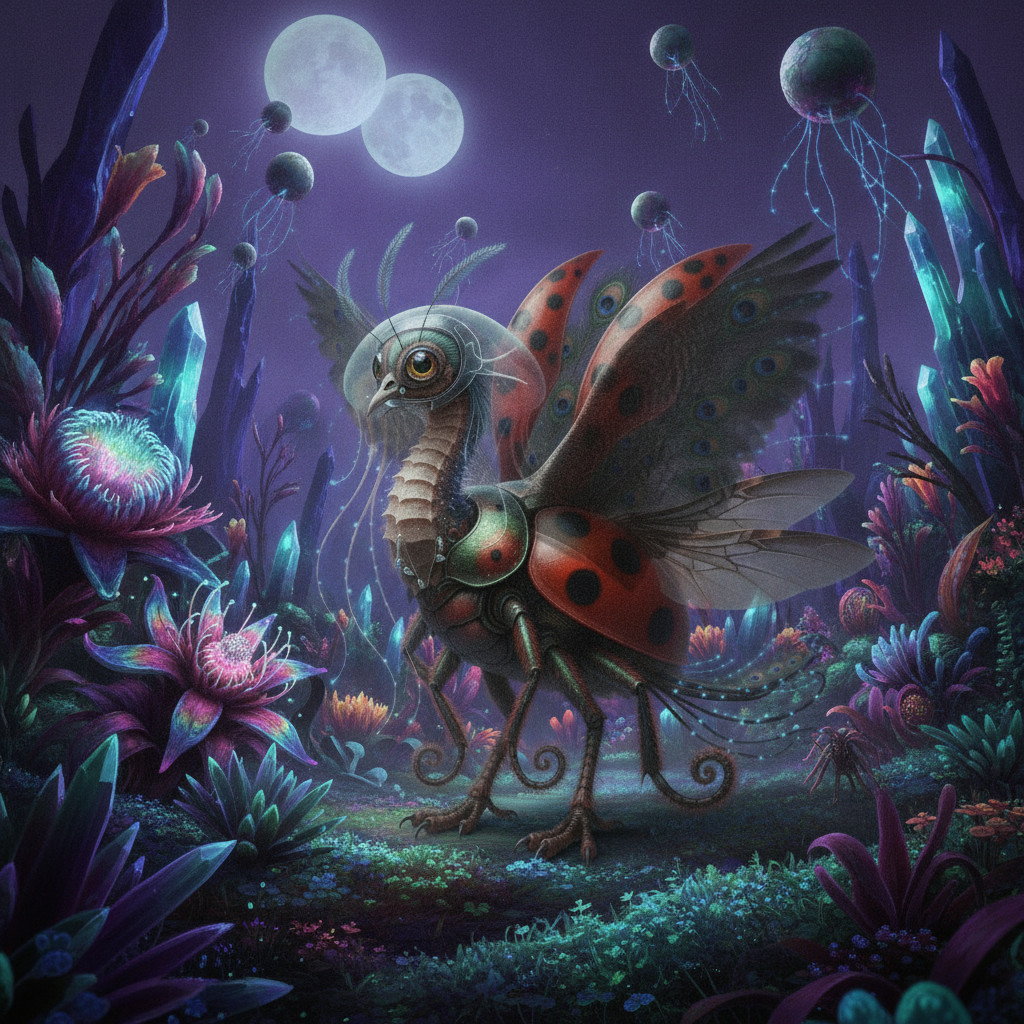 Hybrid #117 — Alien Garden
