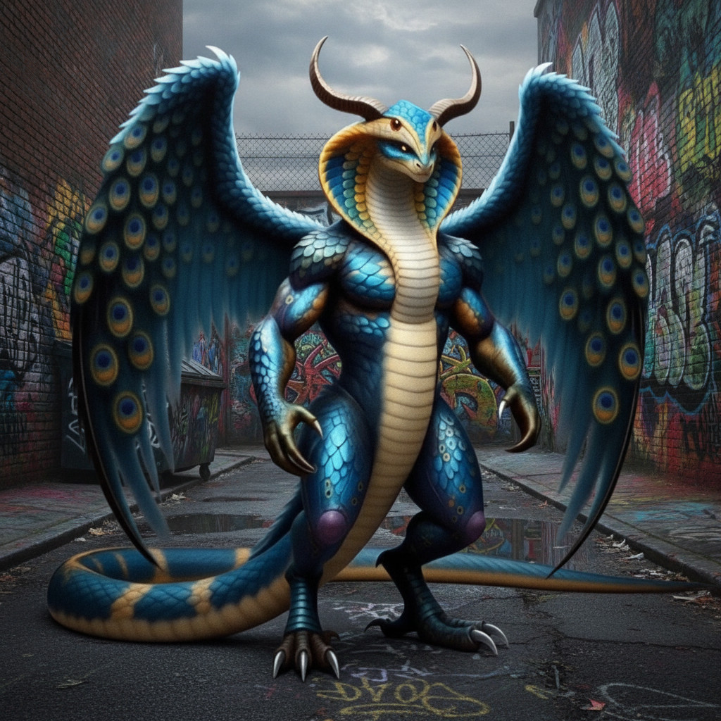 Hybrid #708 Morph — Graffiti Street