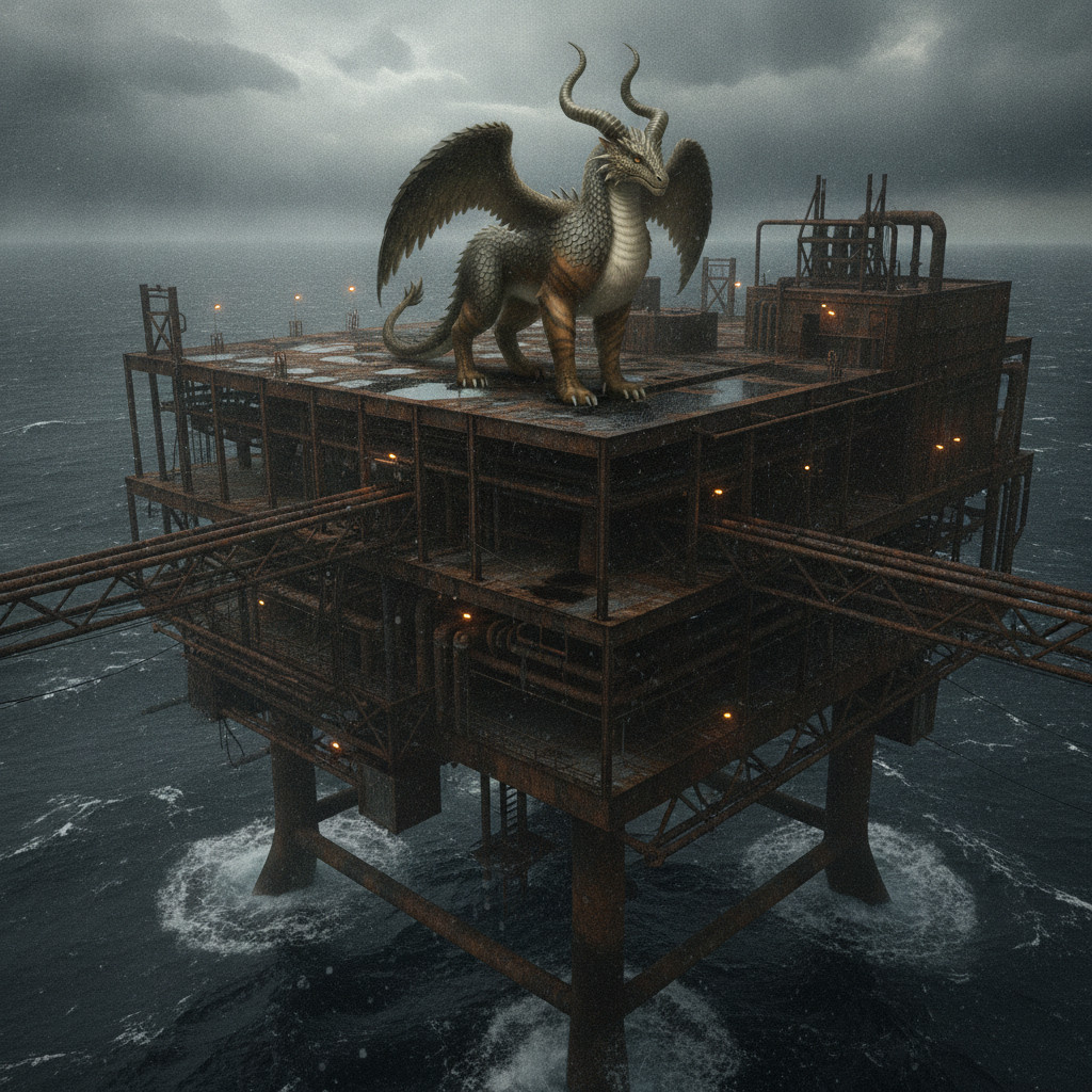 Hybrid #287 — Abandoned Oil Rig