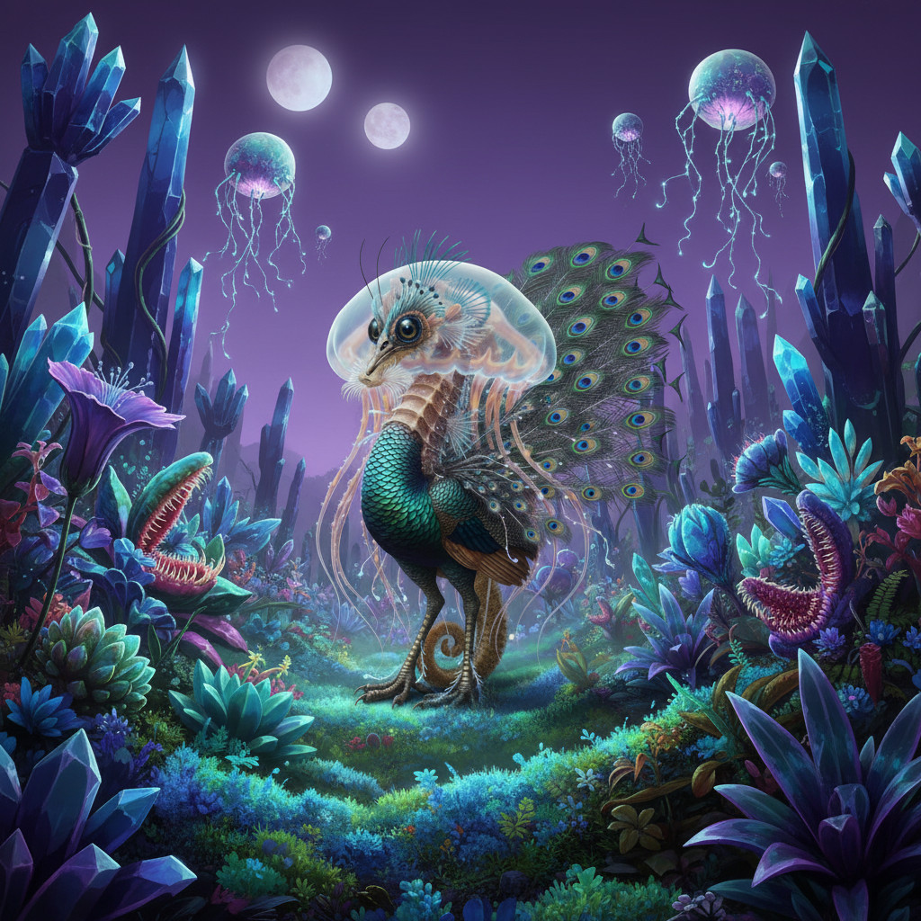 Hybrid #37 — Alien Garden
