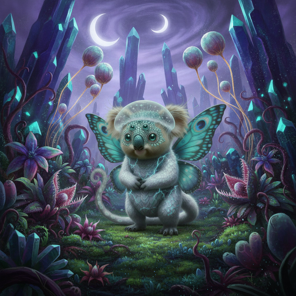 Hybrid #209 — Alien Garden