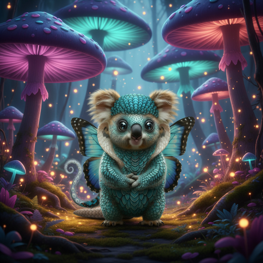 Hybrid #176 — Mushroom Fantasy