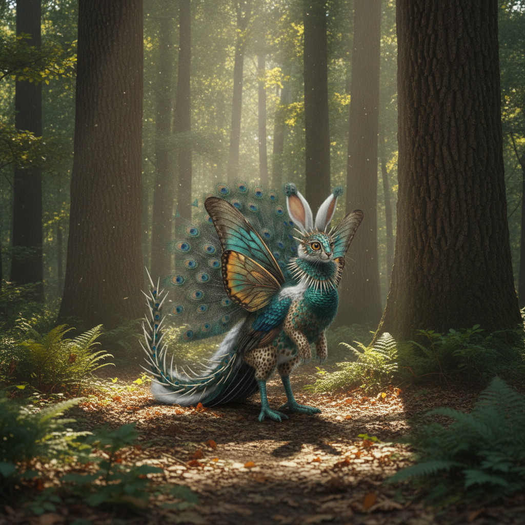 Hybrid #424 — Cinematic Forest