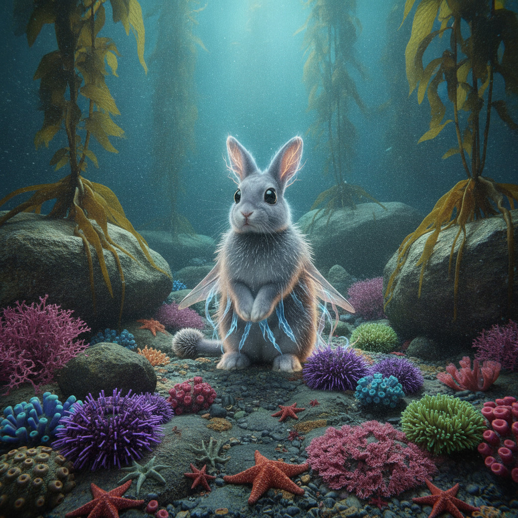 Aqua Bunny — Kelp Forest
