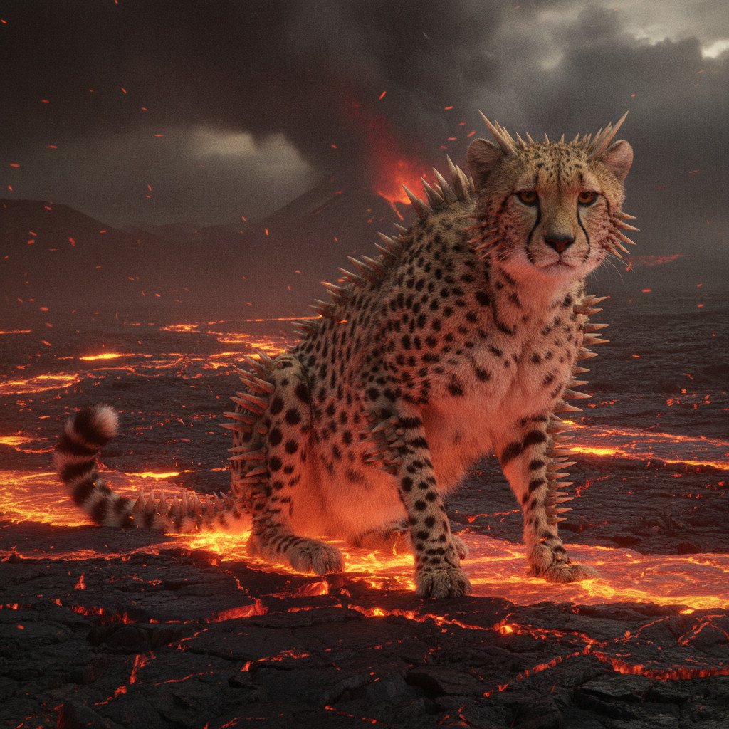 Hybrid #414 — Volcanic Wasteland