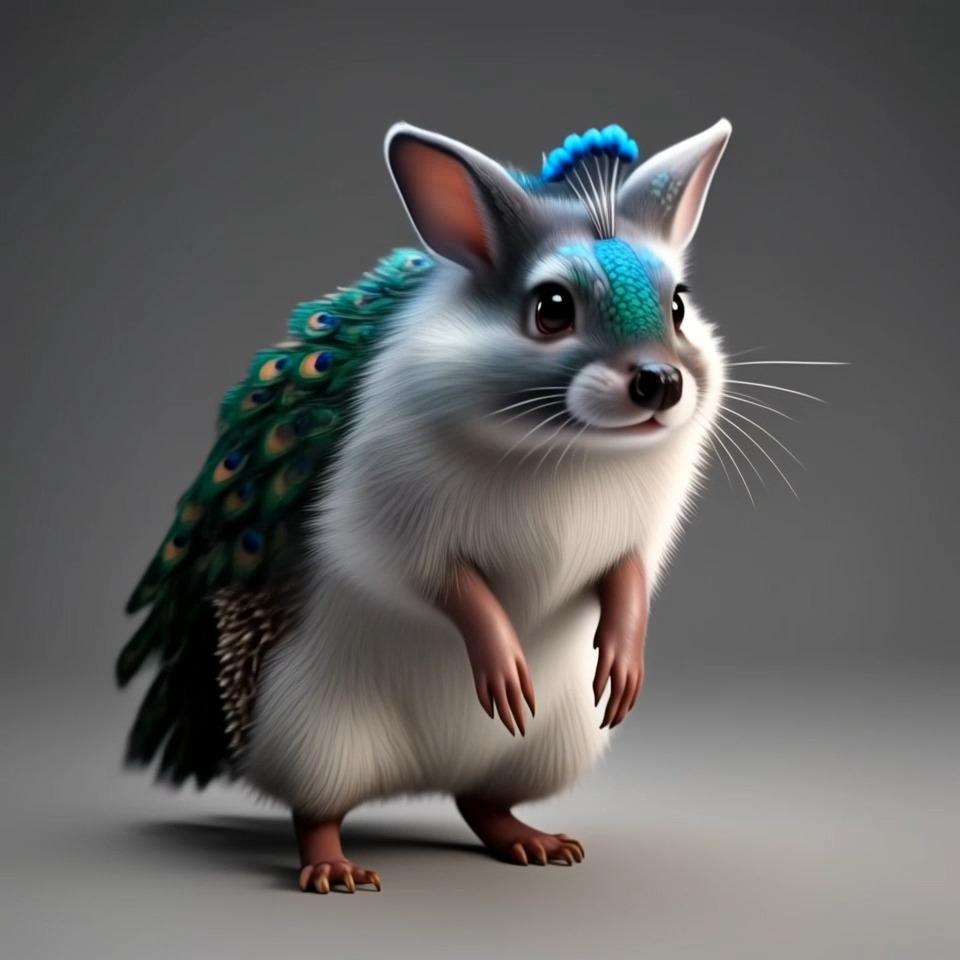Peacock Jelly Bunny Morph