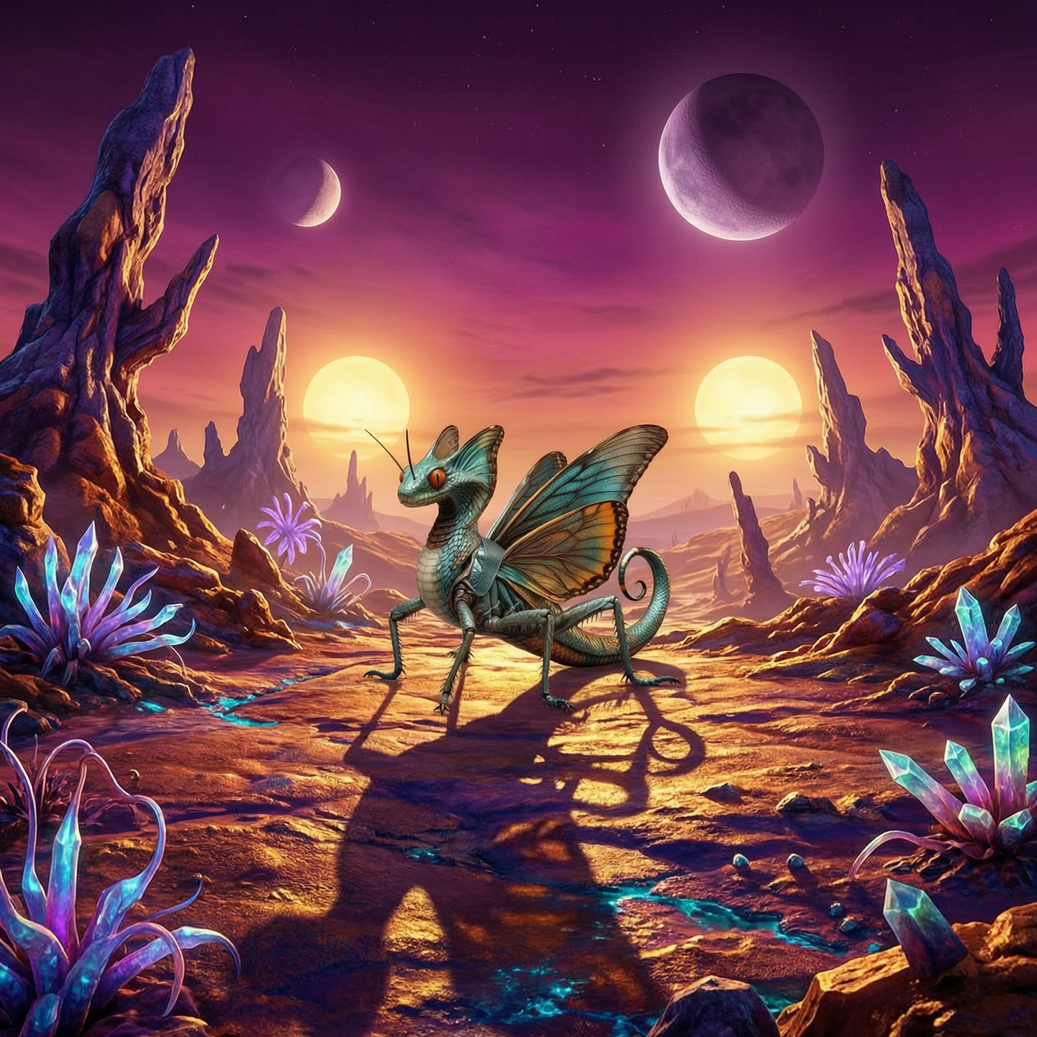 Hybrid #285 Morph — Alien Planet