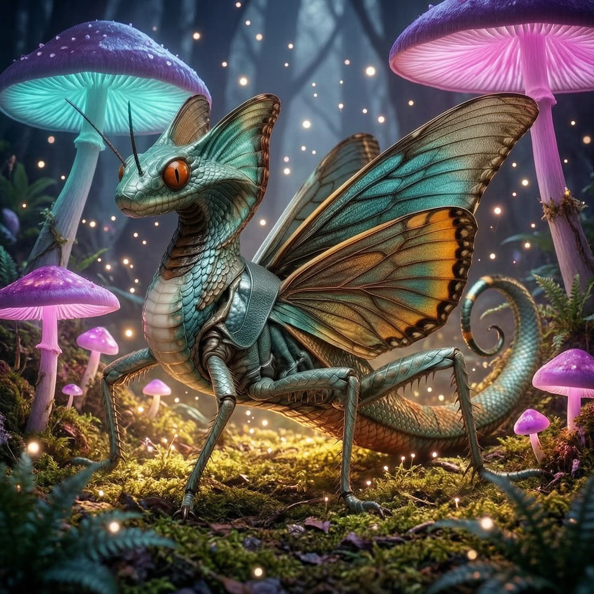 Hybrid #285 Morph — Mushroom Fantasy