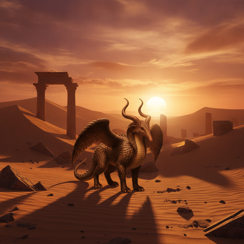 Hybrid #273 — Desert Ruins