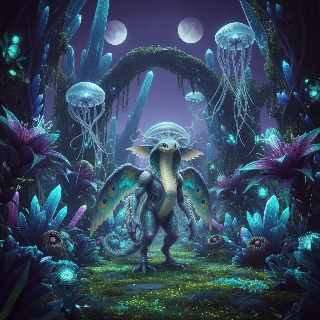 Hybrid #611 — Alien Garden