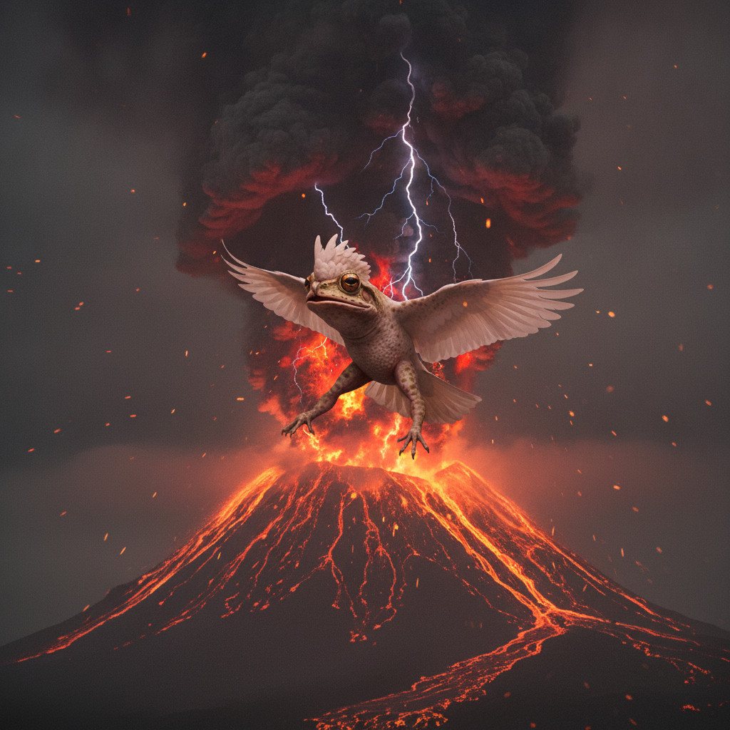 Hybrid #303 — Volcanic Skies