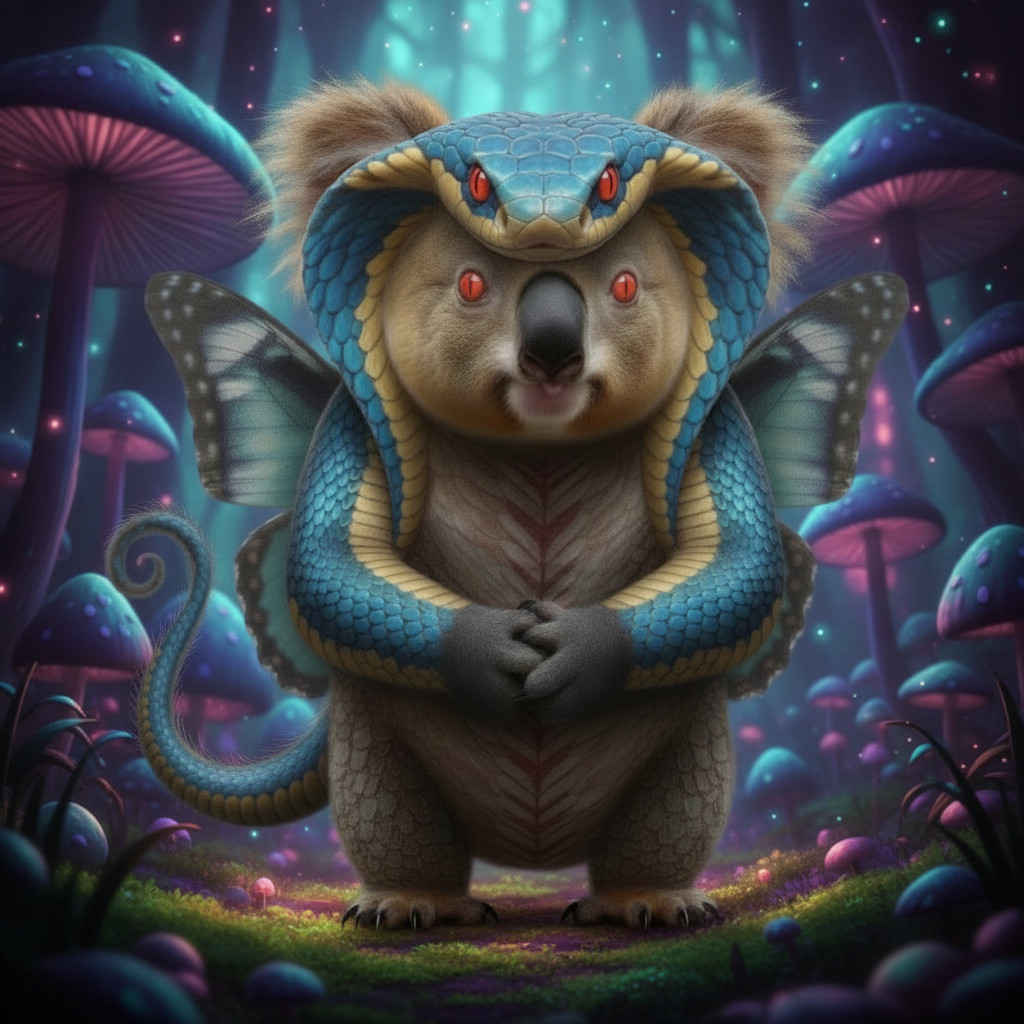 Hybrid #740 — Mushroom Fantasy