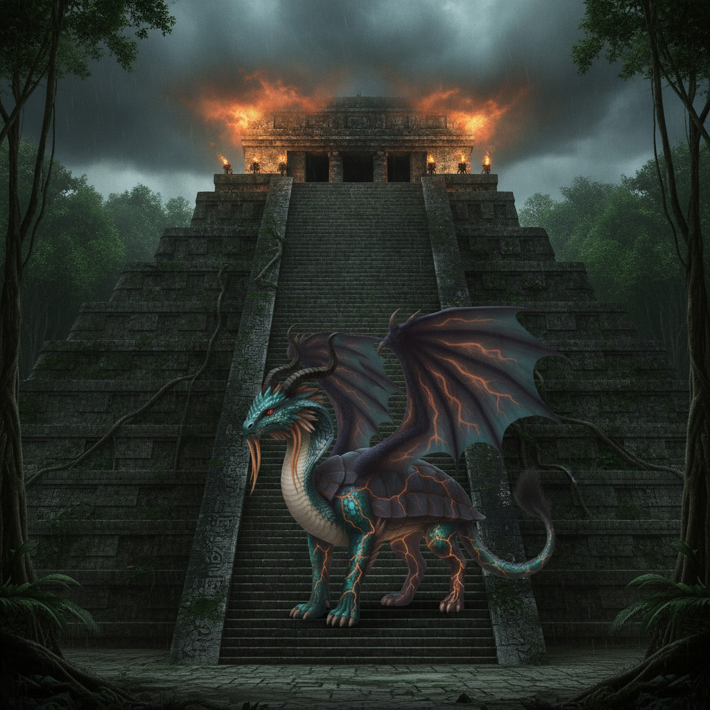 Hybrid #592 — Mayan Pyramid