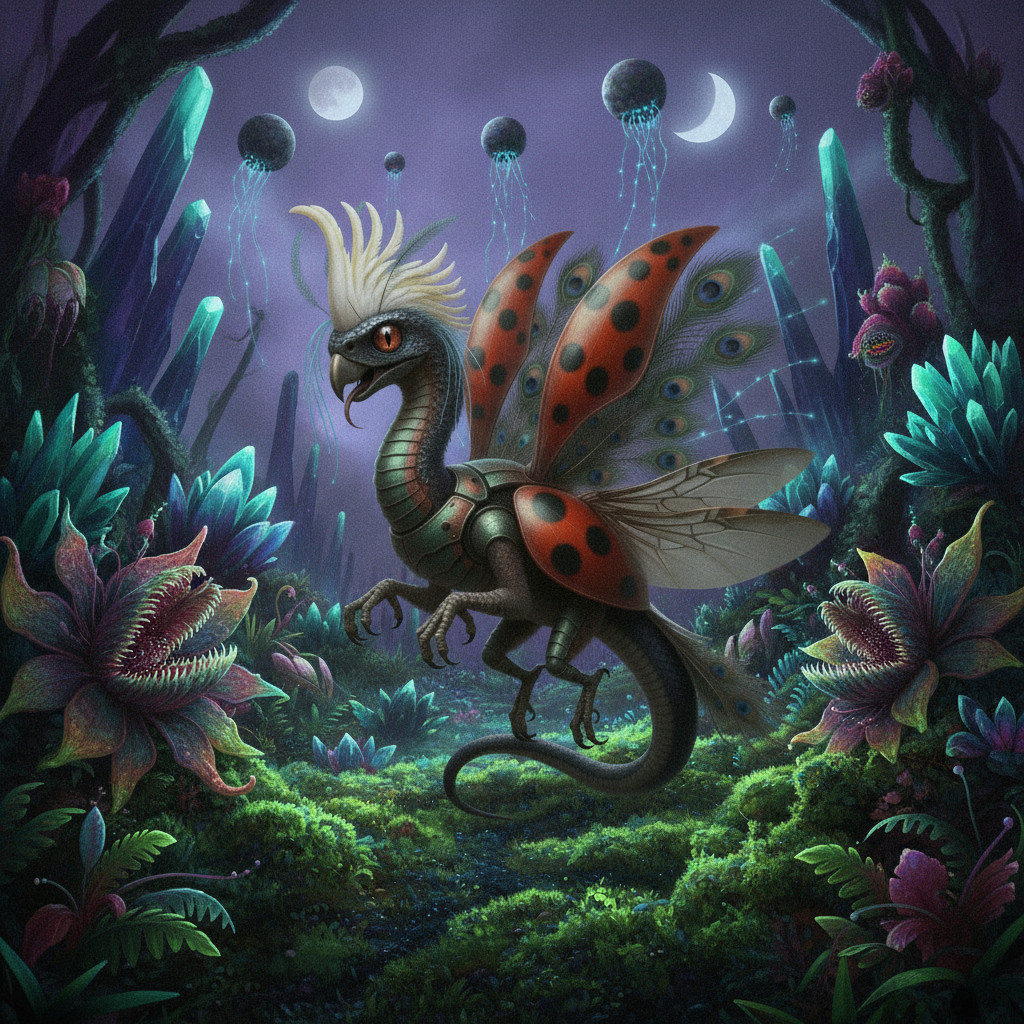 Hybrid #123 — Alien Garden