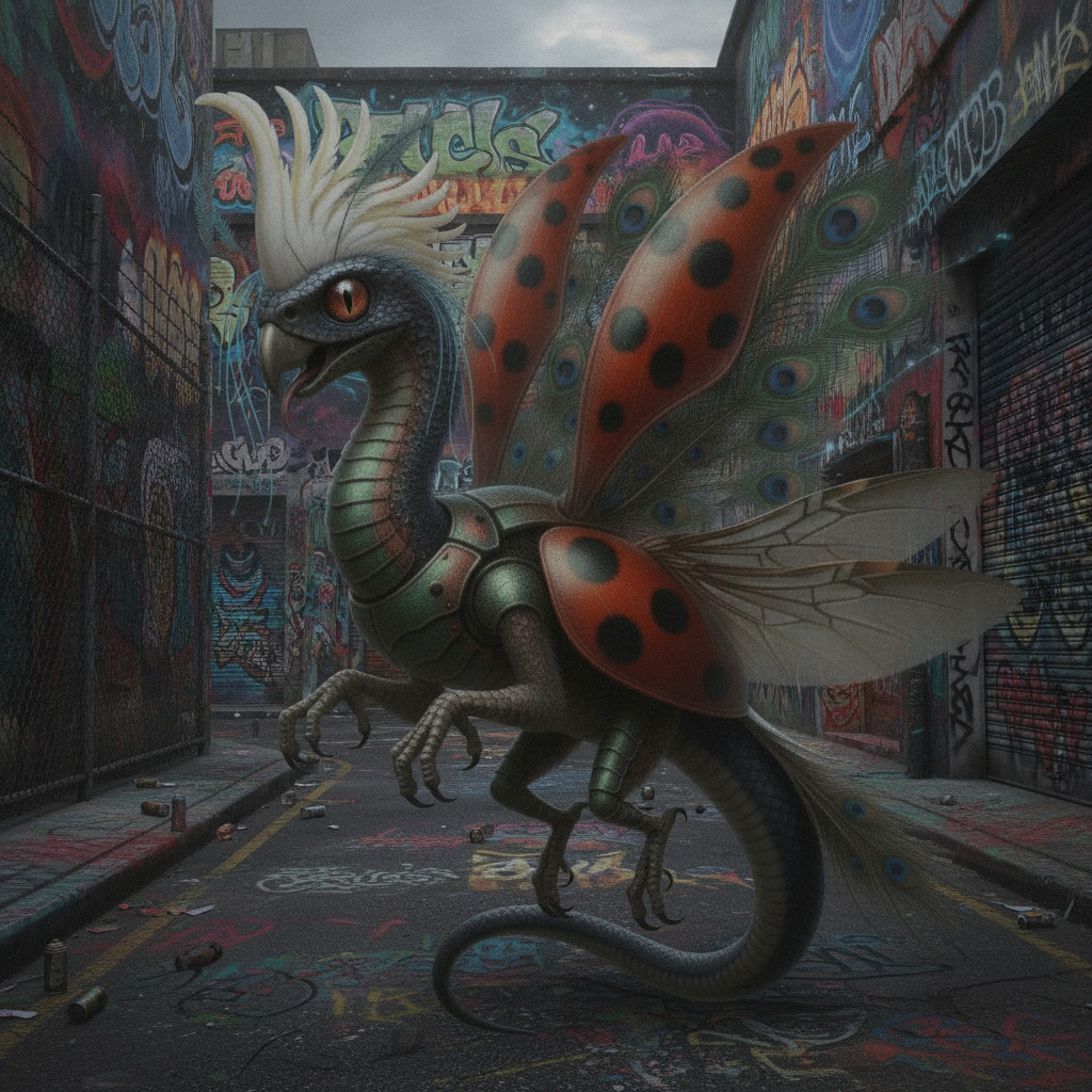 Hybrid #123 — Graffiti Street