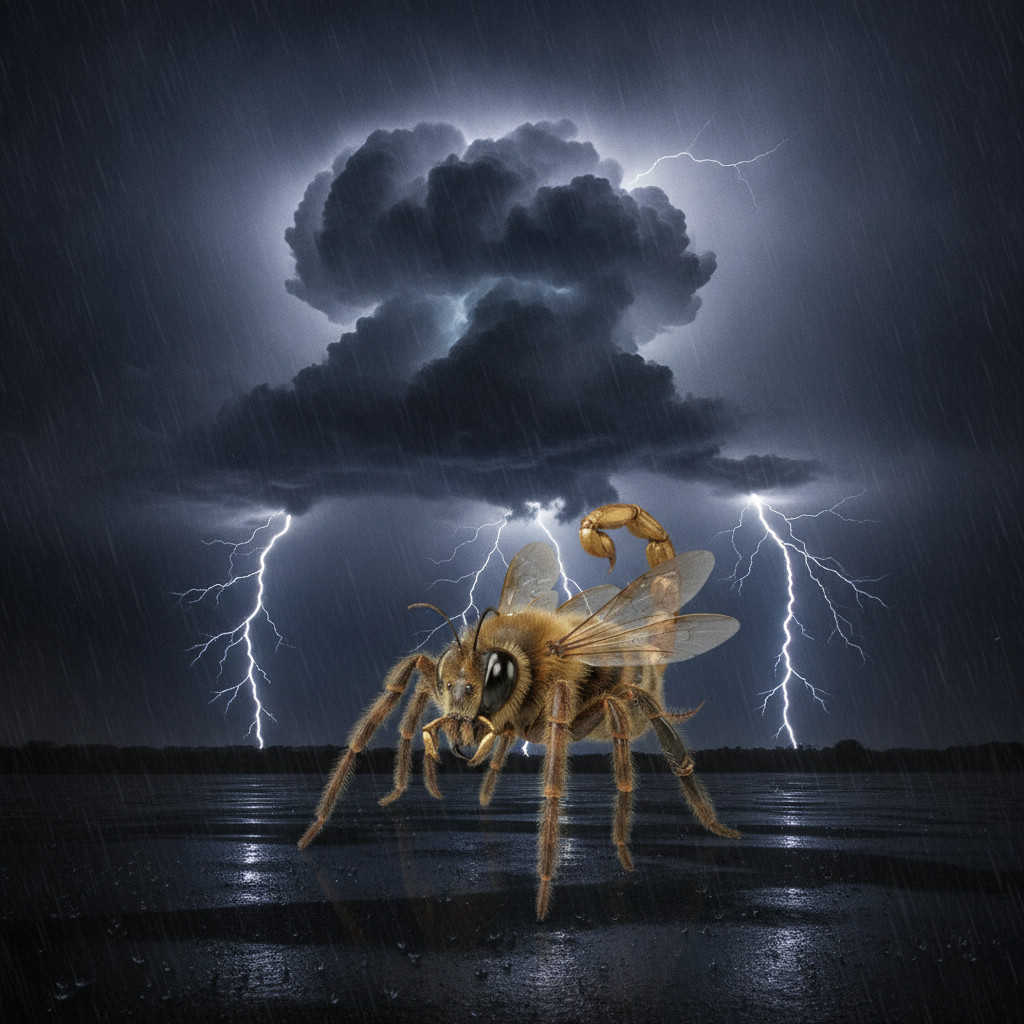 Scorpion Honey Bee — Thunderstorm