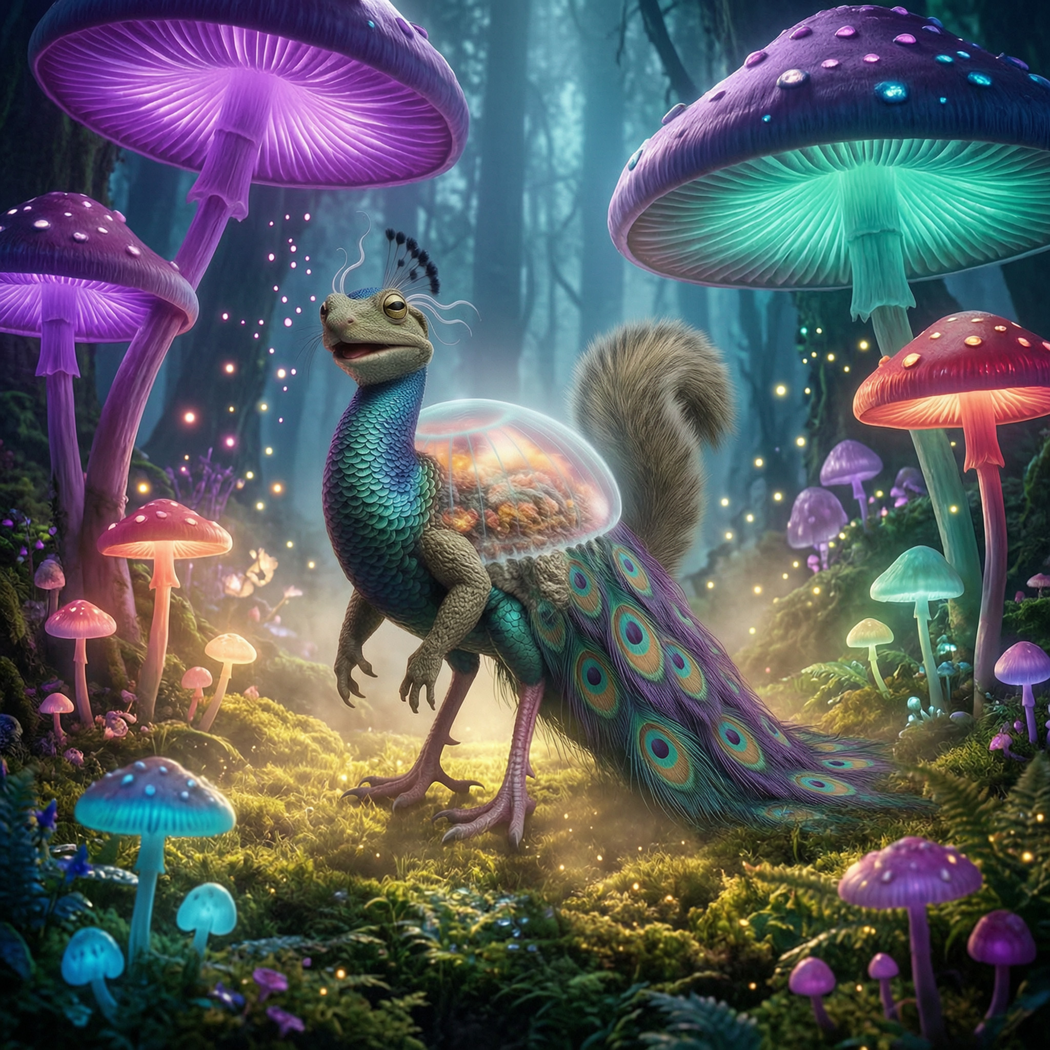 Hybrid #219 — Mushroom Fantasy