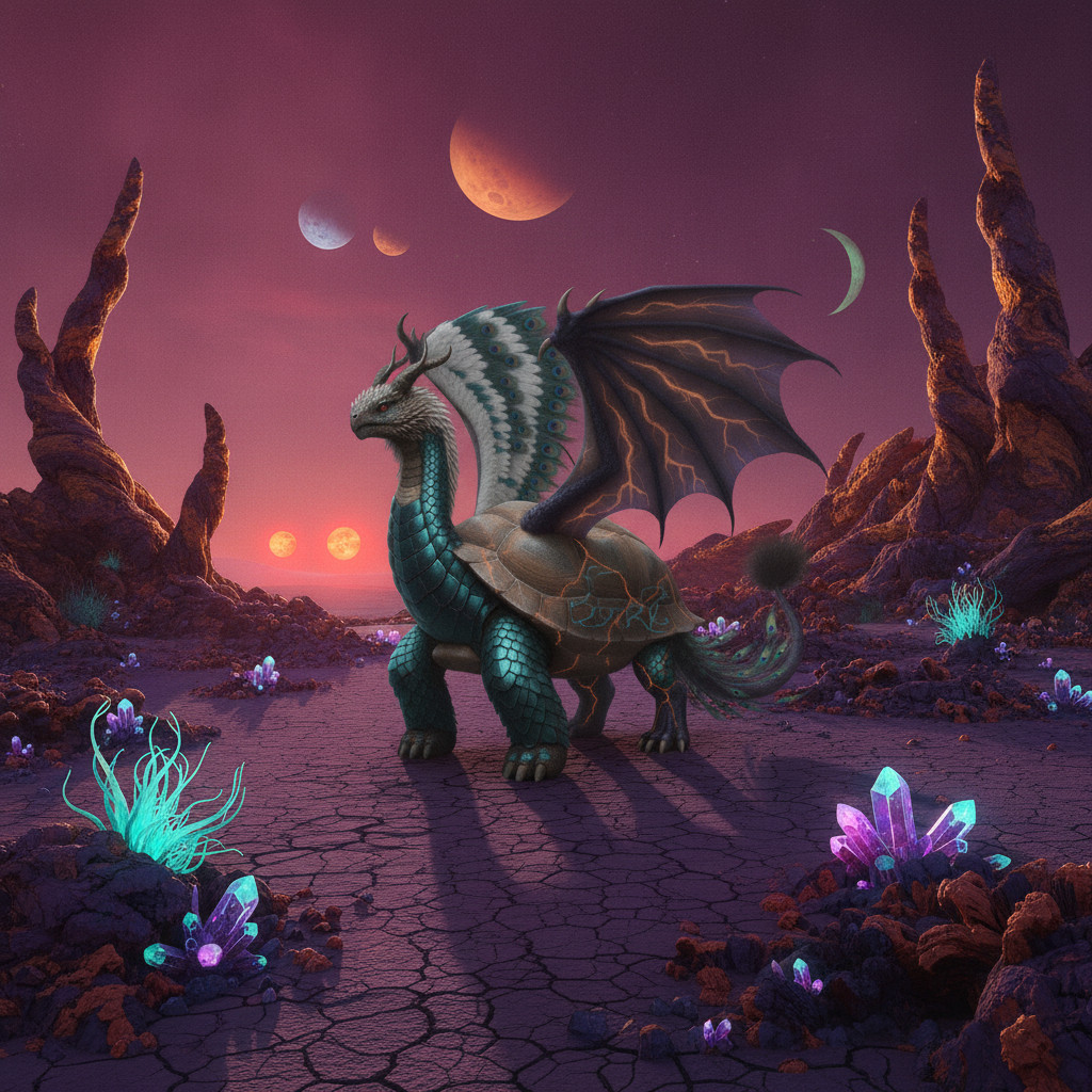 Hybrid #586 — Alien Planet