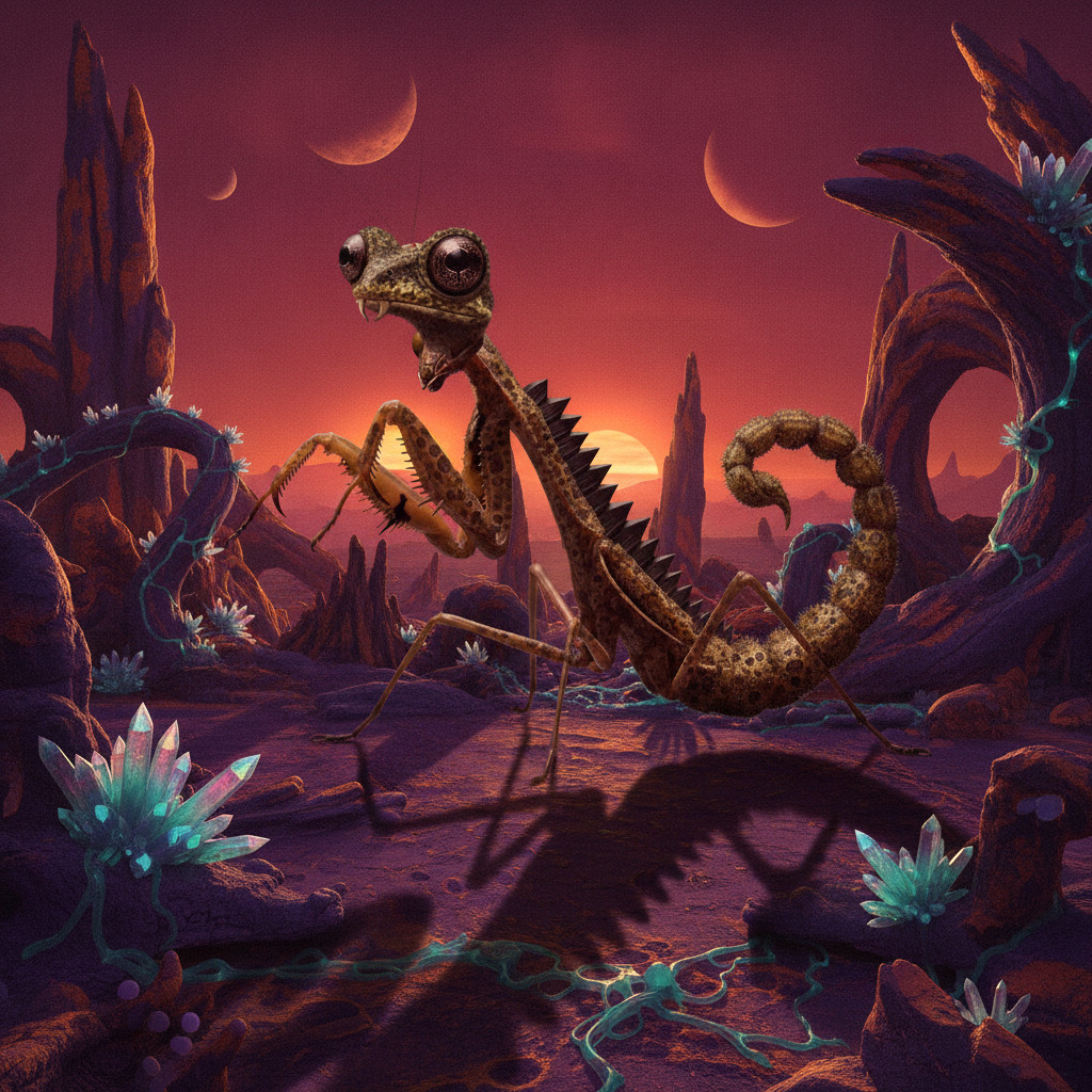 Scorpion Frog — Alien Planet