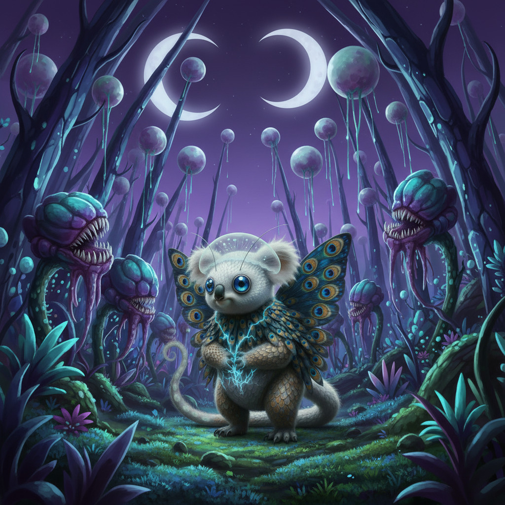 Hybrid #206 — Alien Garden