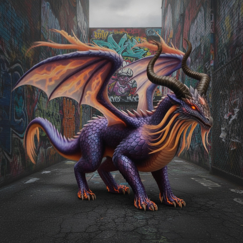 Hybrid #553 Morph — Graffiti Street