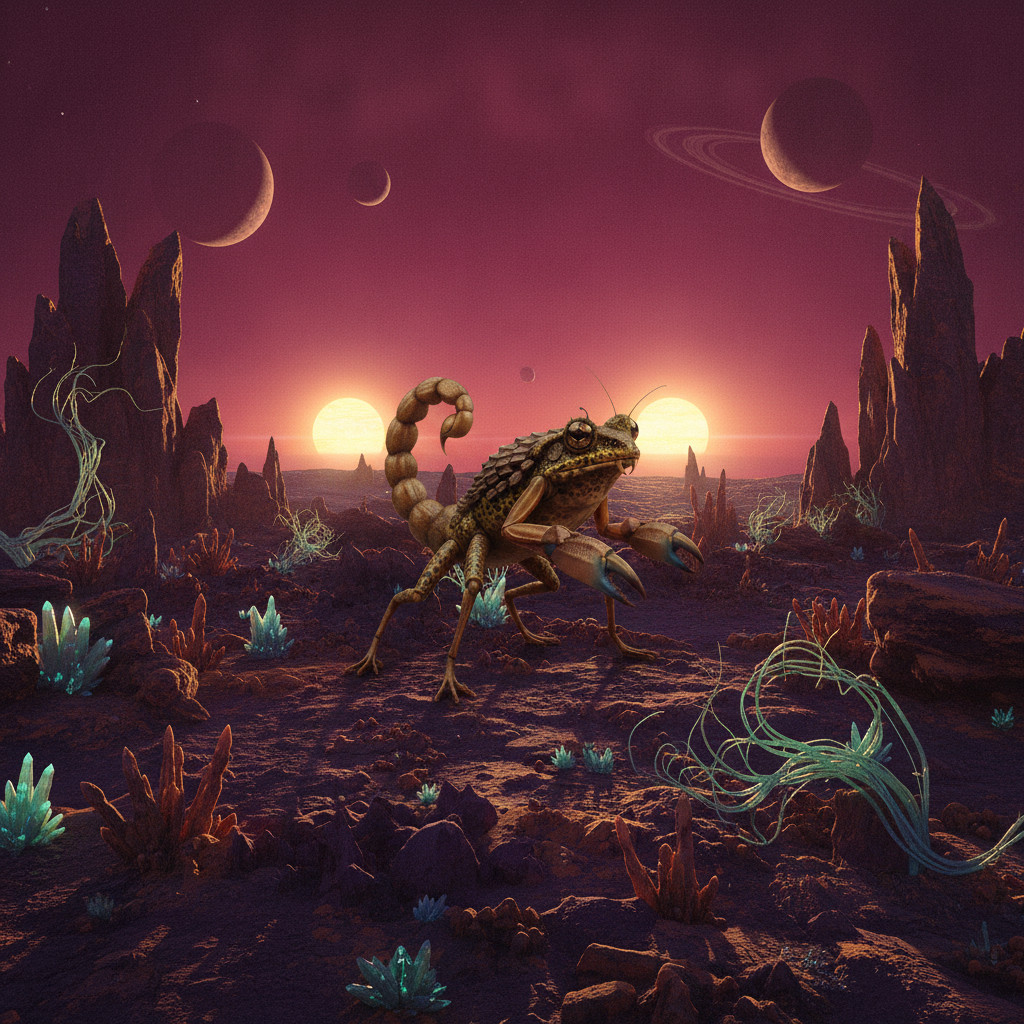 Hybrid #92 — Alien Planet