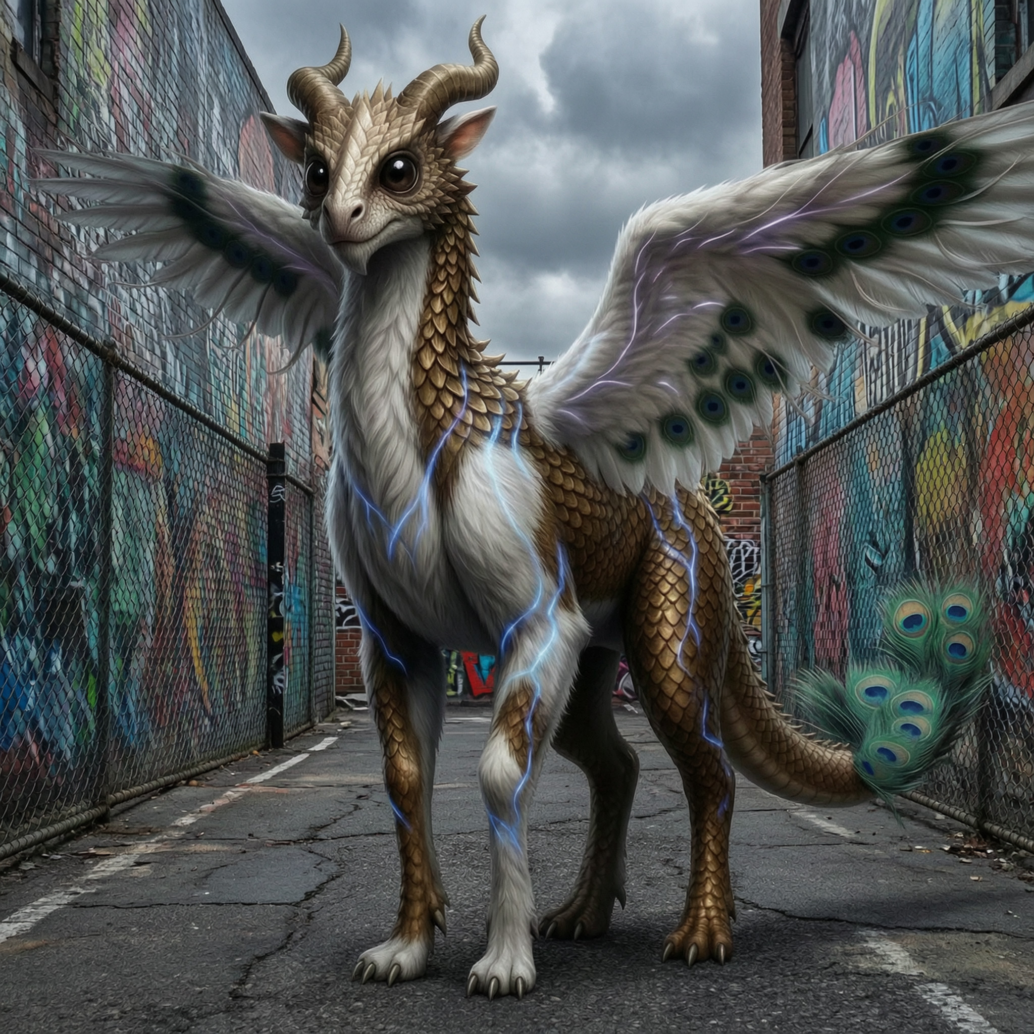 Hybrid #255 — Graffiti Street