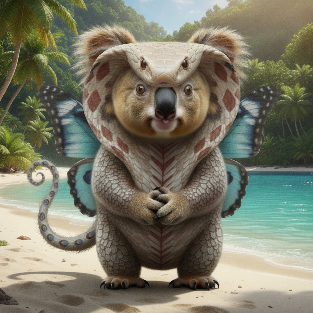 Hybrid #735 — Tropical Island