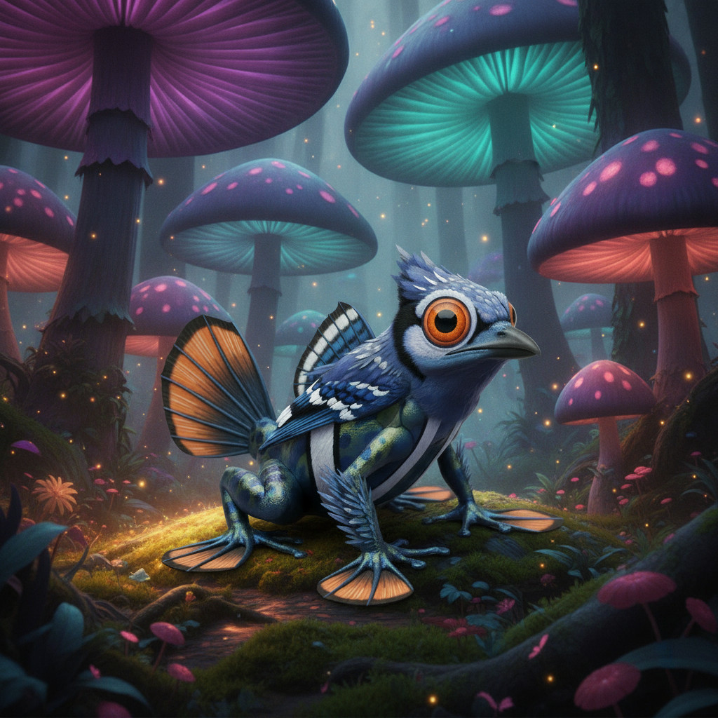 Hybrid #232 — Mushroom Fantasy