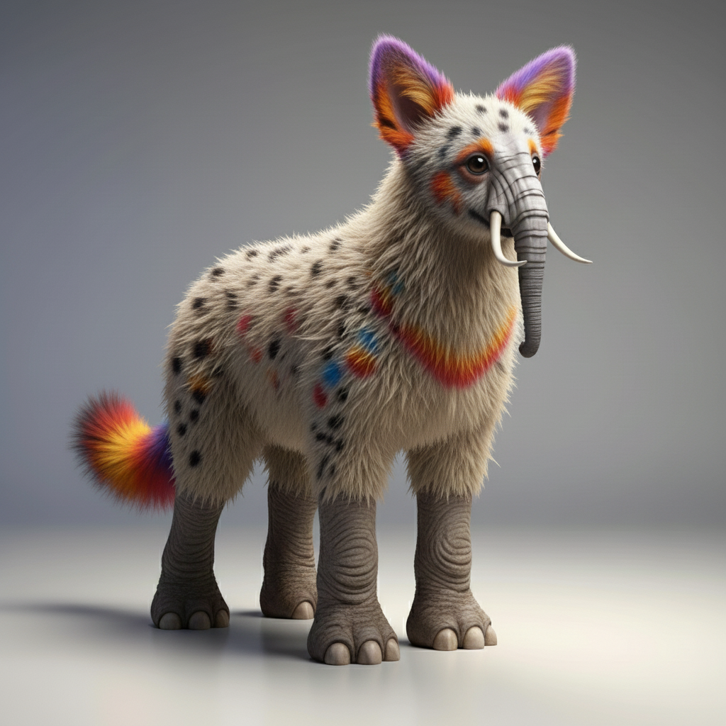 Giraffe-Dog #1-Aardvark-Elephant #1 #2-Dog #1